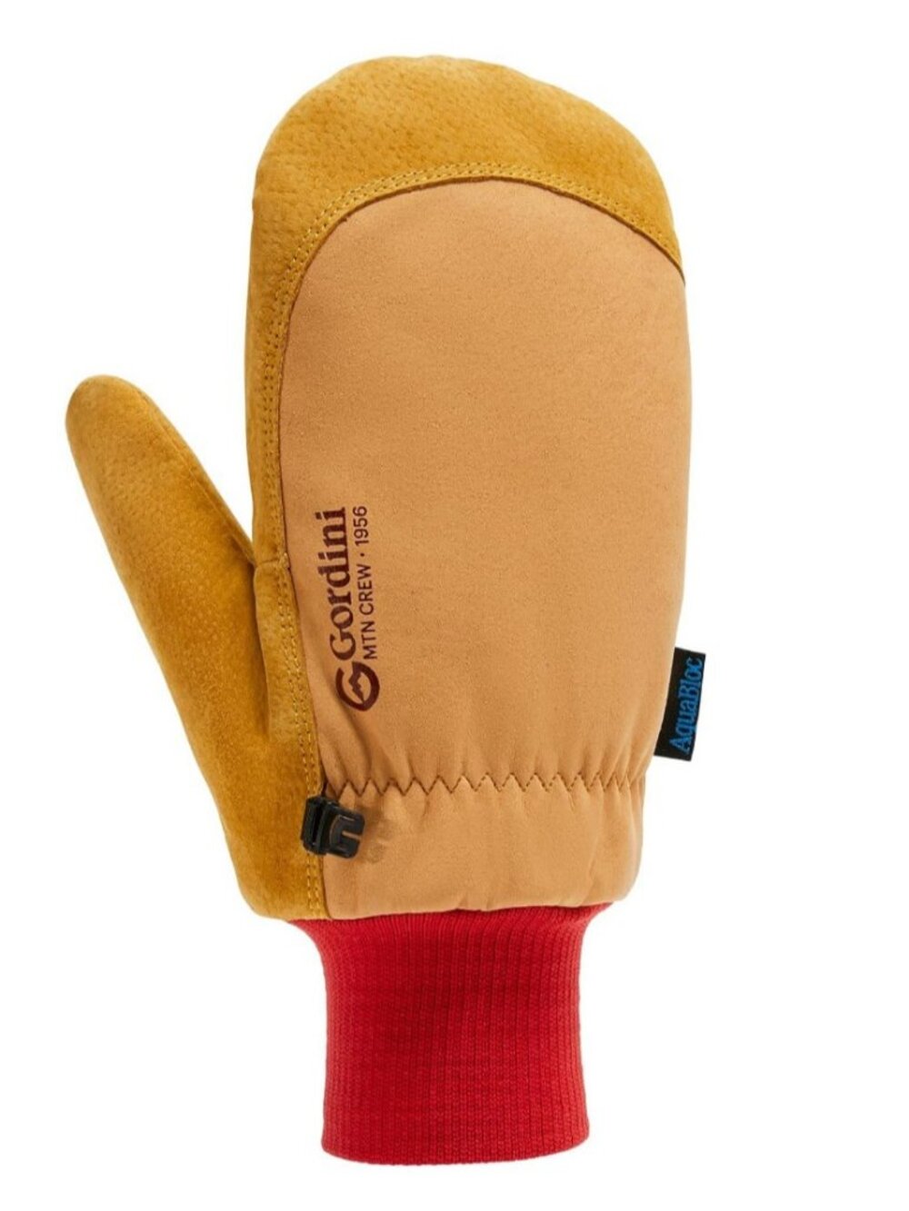 Gordini Mountain Crew Mittens Gloves MTN Guide Wheat / Tan Men's Small - NEW